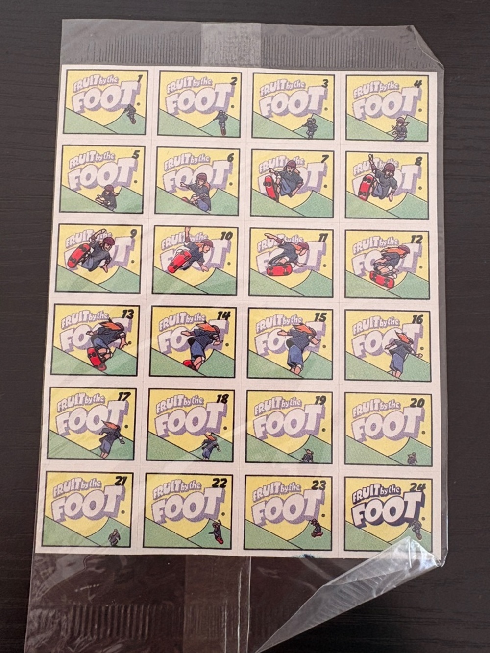 Fruit By The Foot Sticker Sheet - Collectible
